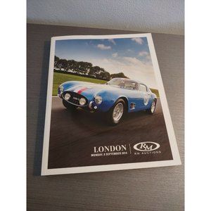 Rm Car Vintage Antique Auctions Magazine September 8 2014 London catalog book